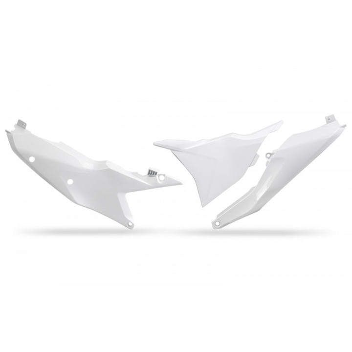 Plaques latérales UFO blanc KTM 1119114002 | Oxmoto