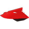 Plaques latérales Polisport restylé rouge Honda 250/450 crf