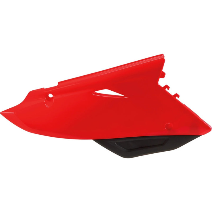 Plaques latérales Polisport restylé rouge Honda 250/450 crf