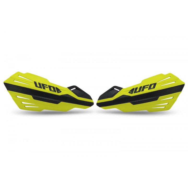 Protège-mains UFO jaune Husqvarna PM01677#104 | Oxmoto