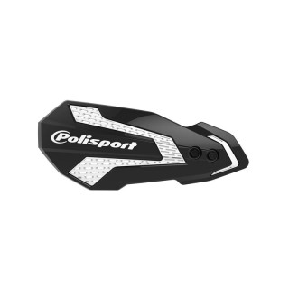 Protège-mains Polisport mx flow noir/blanc Gas Gas enduro