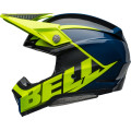 Casque Bell Moto-10 Spherical - Sliced Matte/Gloss Retina/Blue