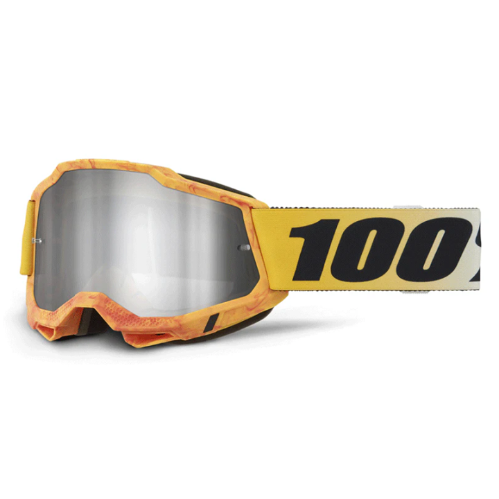 Lunettes 100% accuri 2 razza - iridium argent | Oxmoto