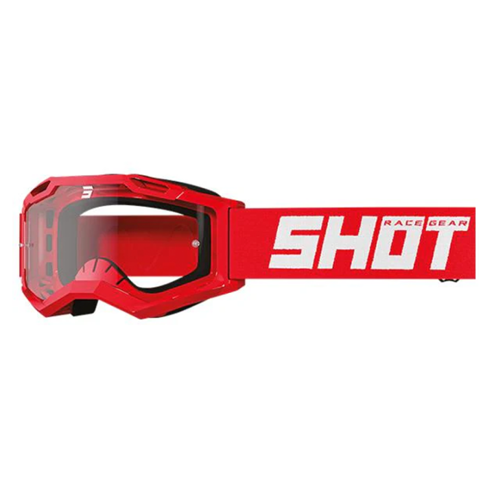 Lunettes SHOT assault 2.0 solid 2024 rouge | Oxmoto