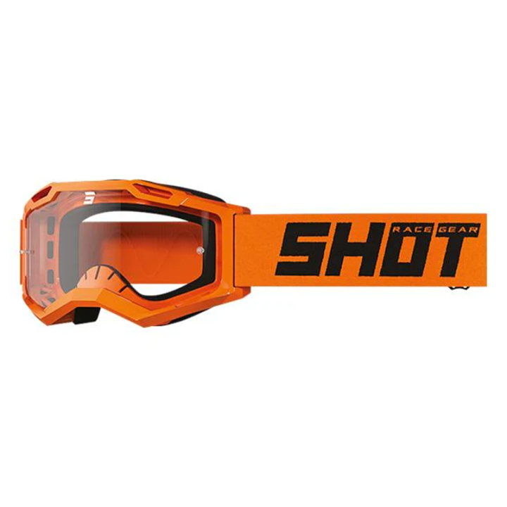 Lunettes SHOT assault 2.0 solid 2024 orange | Oxmoto