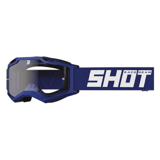 Lunettes SHOT assault 2.0 solid 2024 bleu | Oxmoto