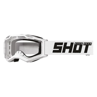 Lunettes SHOT assault 2.0 solid 2024 blanc | Oxmoto