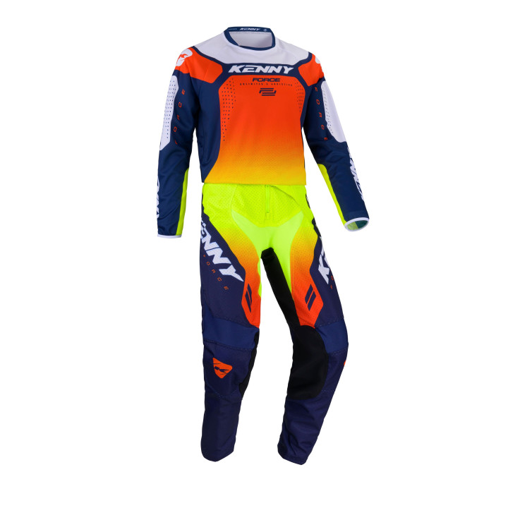 Maillot KENNY force navy/jaune fluo 2024 241-3504013-5320