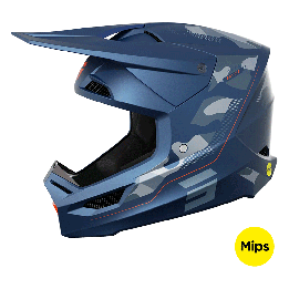 Casque SHOT race battle bleu 2024 | Oxmoto