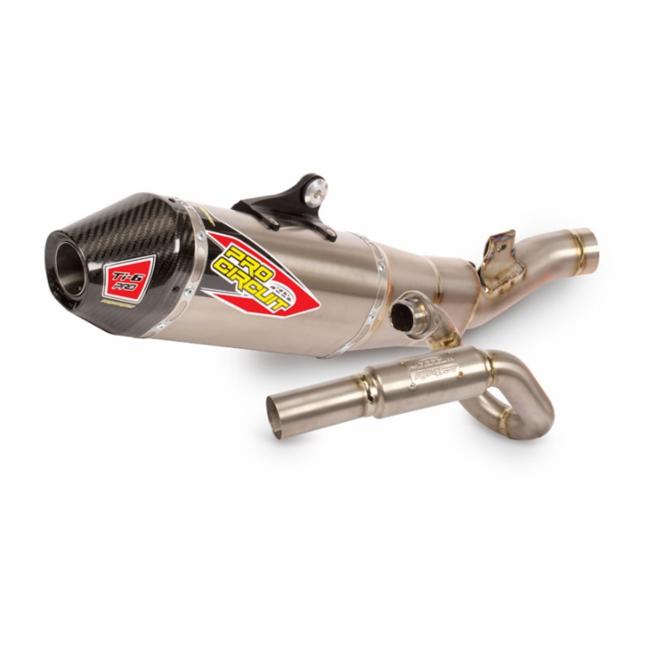 Ligne complète pro circuit ti-6 pro titane Kawasaki 450 kx 2024