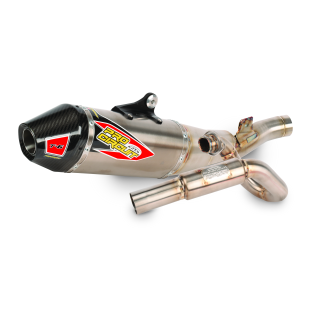 Ligne complète pro circuit t-6 inox embout carbone Kawasaki 450 kx 2024