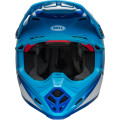 Casque Bell Moto-9S Flex - Rail Gloss Blue/White | Oxmoto