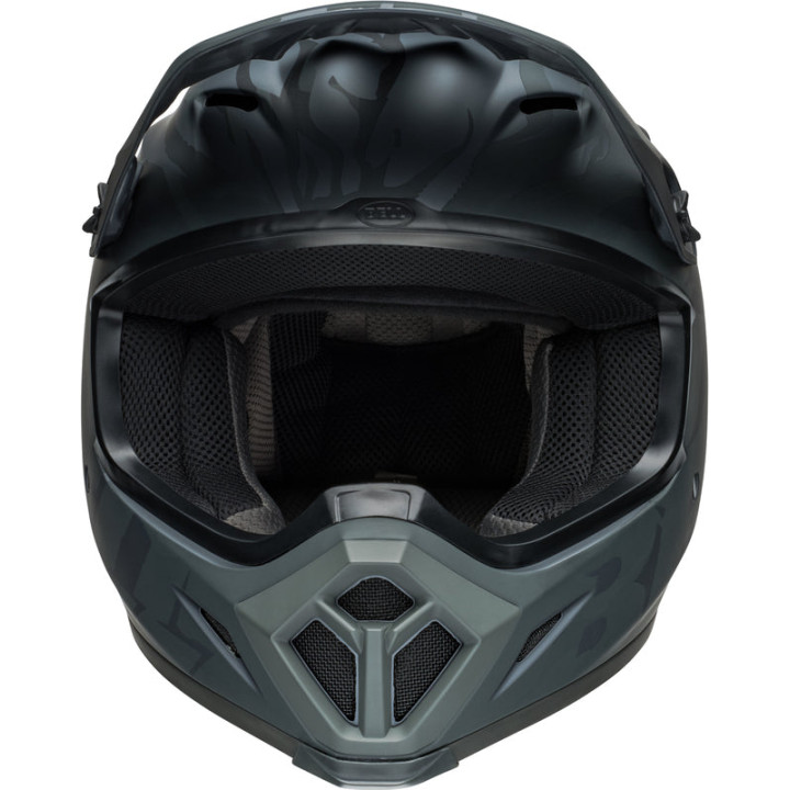 Casque Bell mx-9 mips decay noir mat | Oxmoto