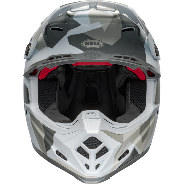 Casque Bell Moto-9S Flex - Rover Gloss White Camo | Oxmoto