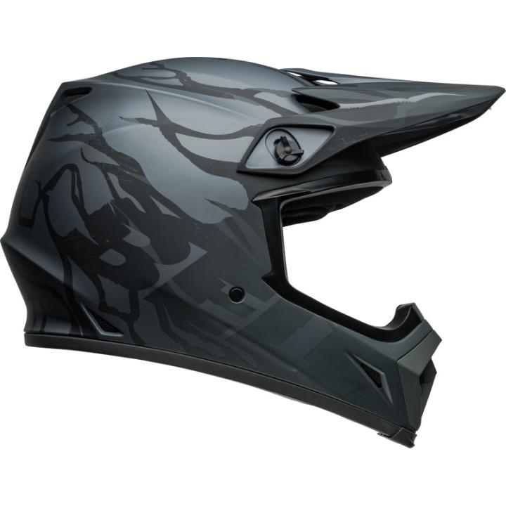 Casque Bell mx-9 mips decay noir mat | Oxmoto