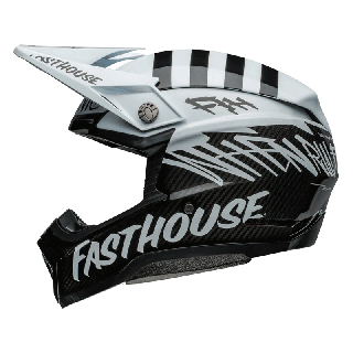 Casque Bell moto-10 spherical fasthouse mod squad blanc/noir