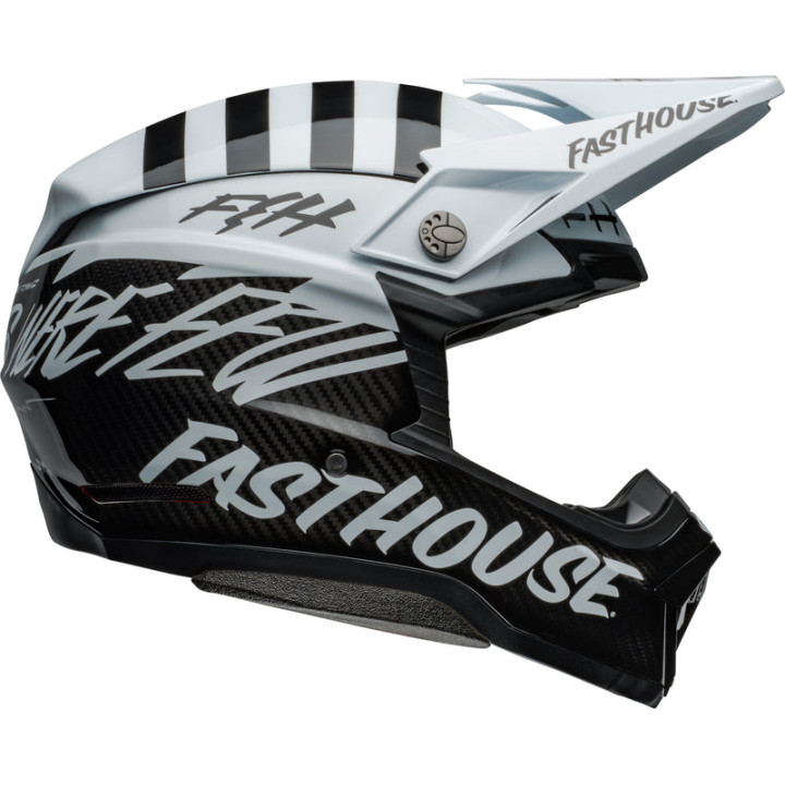 Casque Bell moto-10 spherical fasthouse mod squad blanc/noir