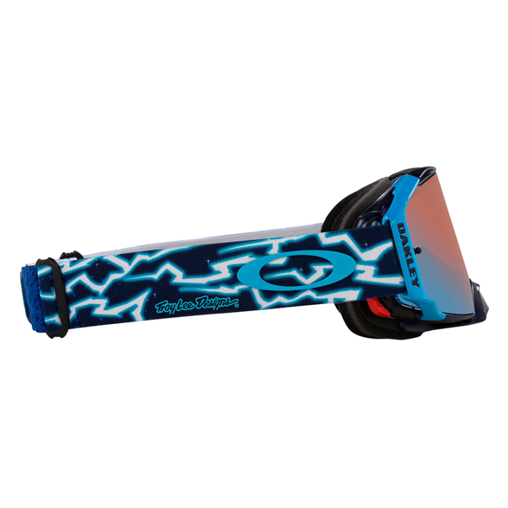 Masque Oakley Airbrake MX TLD Blue Lightning - Écran Prizm MX Sapphire
