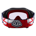 Masque Oakley Airbrake MX TLD Red White Blue Wings - Écran Prizm MX Low Light
