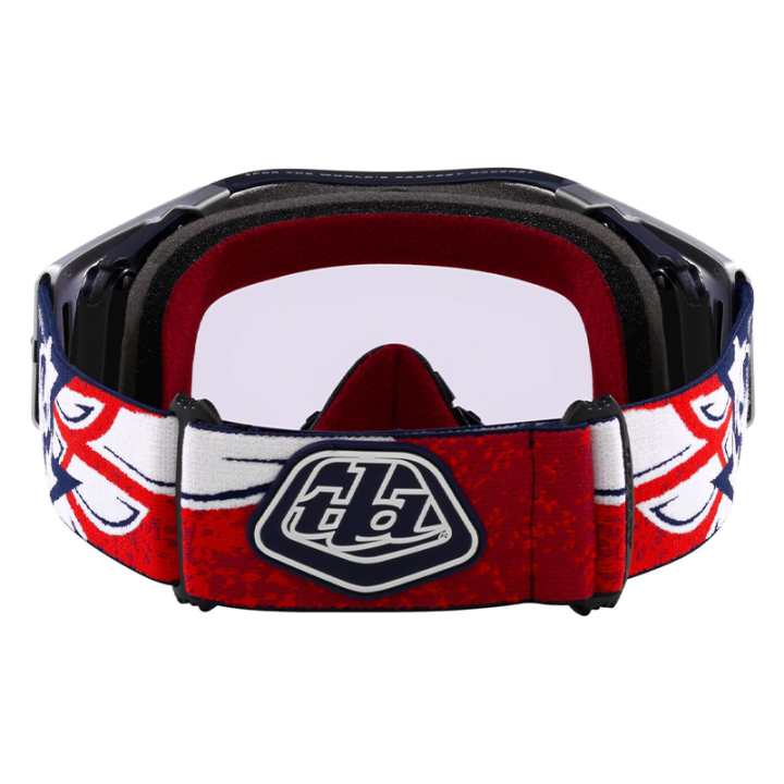 Masque Oakley Airbrake MX TLD Red White Blue Wings - Écran Prizm MX Low Light