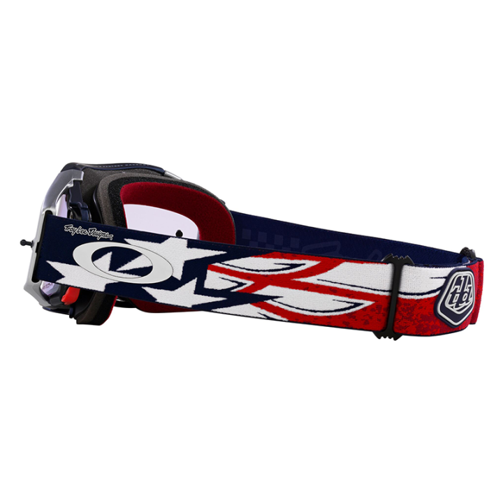 Masque Oakley Airbrake MX TLD Red White Blue Wings - Écran Prizm MX Low Light