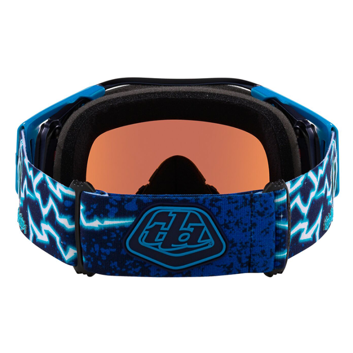 Masque Oakley Airbrake MX TLD Blue Lightning - Écran Prizm MX Sapphire