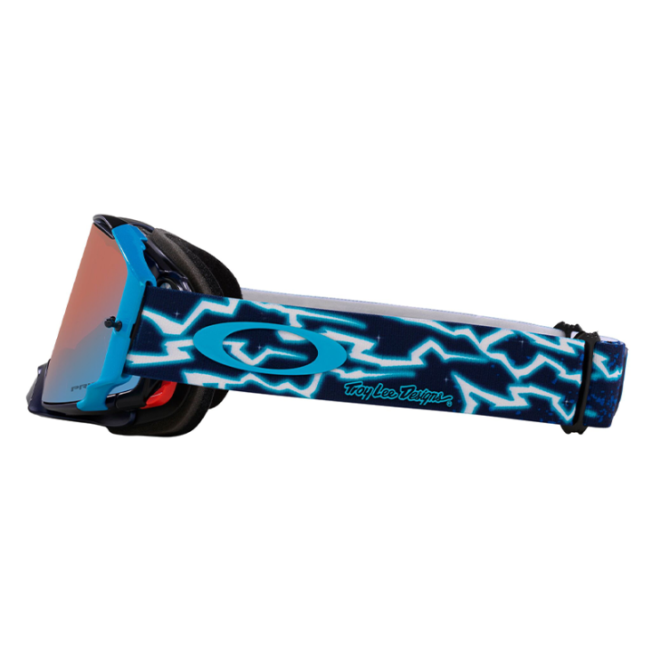 Masque Oakley Airbrake MX TLD Blue Lightning - Écran Prizm MX Sapphire