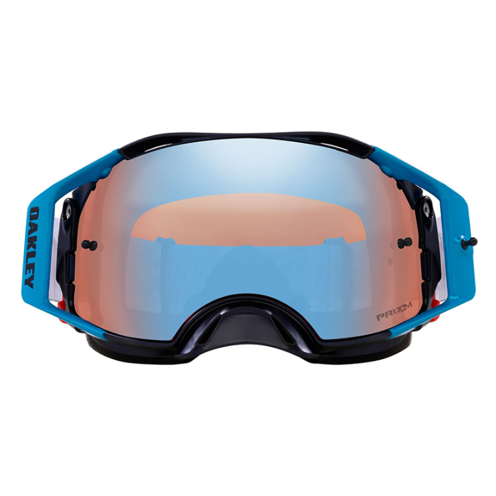 Masque Oakley Airbrake MX TLD Blue Lightning - Écran Prizm MX Sapphire