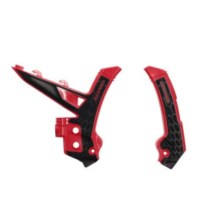 Protections de cadre xgrip Acerbis Gas Gas 2024 rouge/noir