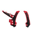 Protections de cadre xgrip Acerbis Gas Gas 2024 rouge/noir