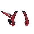 Protections de cadre xgrip Acerbis Gas Gas 2024 noir/rouge