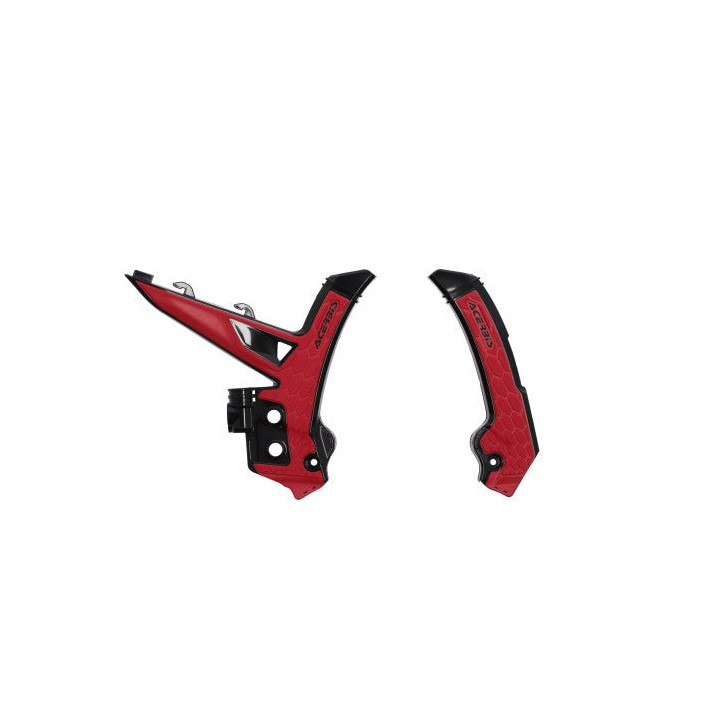 Protections de cadre xgrip Acerbis Gas Gas 2024 noir/rouge