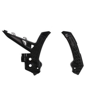 Protections de cadre xgrip Acerbis Gas Gas 2024 noir/noir