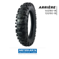 Pneu arrière Metzeler enduro 6 days - fim medium | Oxmoto