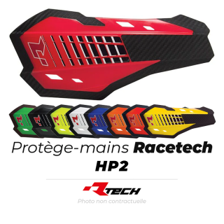 Protèges-mains Racetech HP2 vert KXF | Oxmoto
