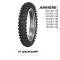 Pneu Dunlop GEOMAX MX34 80/100-12 M/C NHS 41M TT | Oxmoto