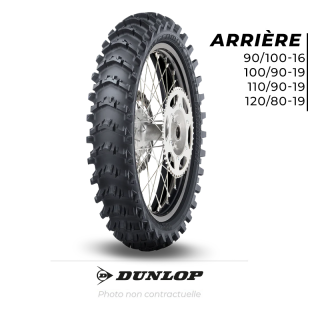 Pneu Dunlop GEOMAX MX14 90/100-16 M/C NHS 51M TT | Oxmoto