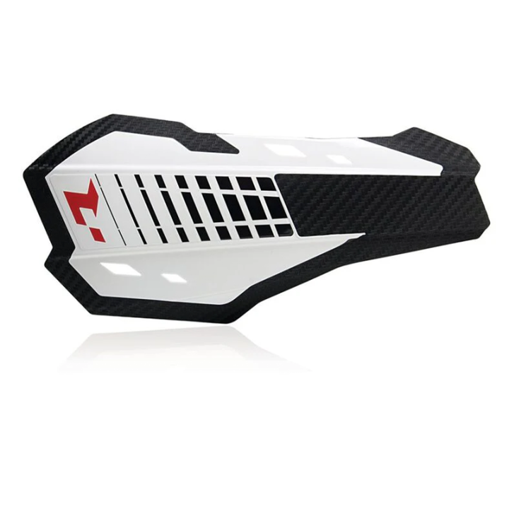 Protèges-mains Racetech HP2 blanc | Oxmoto