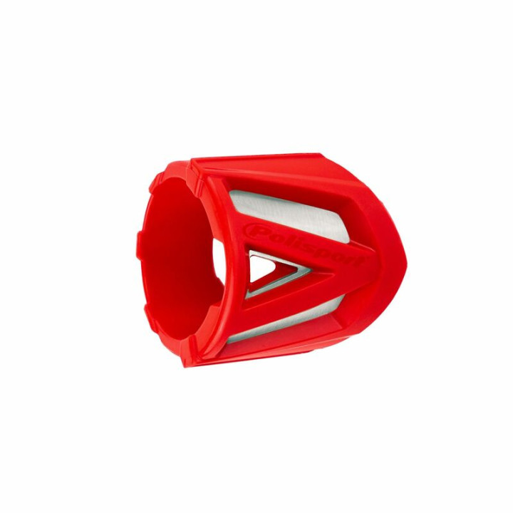 Protection de silencieux Polisport courte rouge 8483900003
