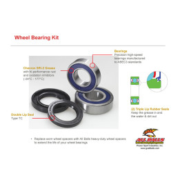 Kit roulements de roue avant ALL BALLS KTM | Oxmoto