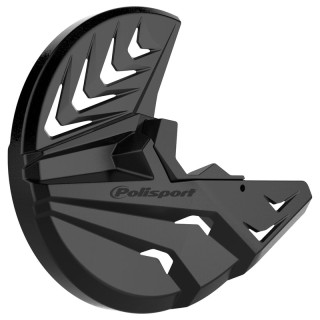 Protection de pied de fourche et disque Polisport noir Beta rr 2t/4t