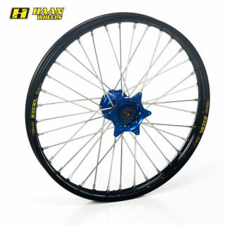 Roue avant haan wheels 21x1,60 Kawasaki noir/bleu | Oxmoto