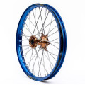 Roue avant haan wheels 21x1,60 Yamaha bleu/magnésium