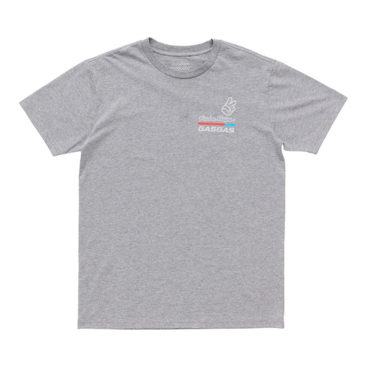 T-shirt Gas Gas troy lee designs team gris | Oxmoto