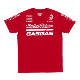 T-shirt Gas Gas troy lee designs team rouge | Oxmoto