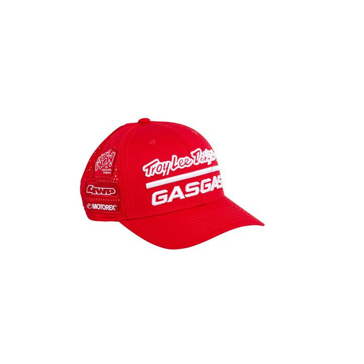 Casquette curve Gas Gas réplica team officiel 2024 | Oxmoto