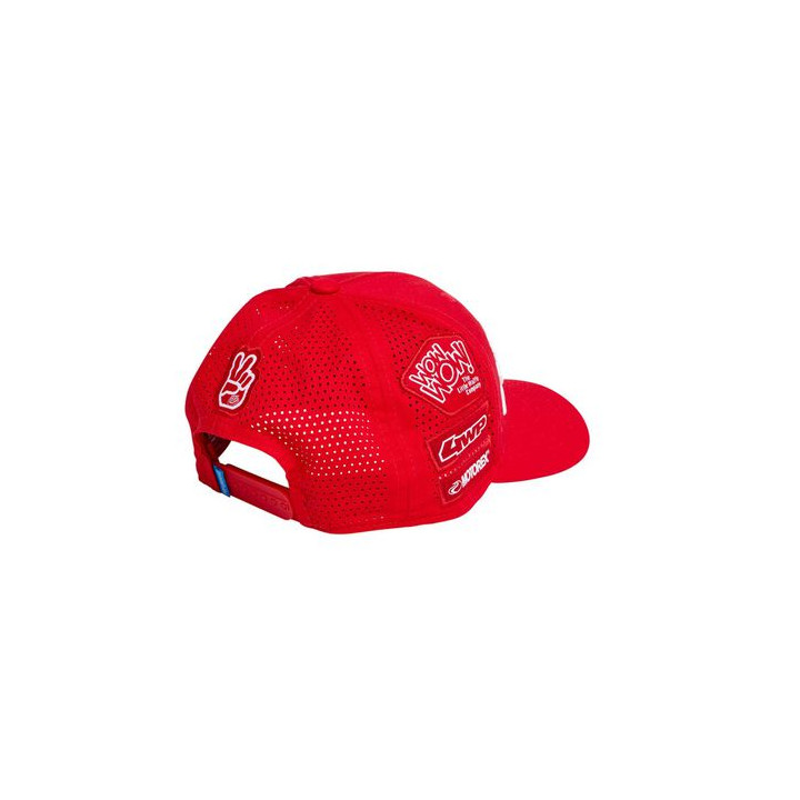 Casquette curve Gas Gas réplica team officiel 2024 | Oxmoto