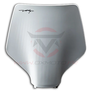 Plaque avant stark varg blanc | Oxmoto