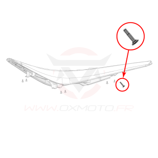 Vis de fixation de selle stark varg | Oxmoto