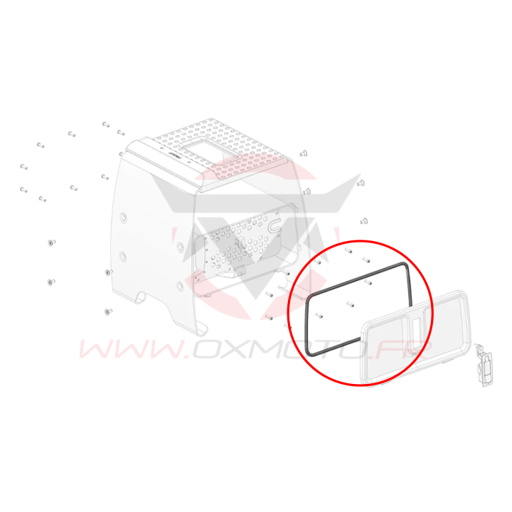 Joint de couvercle de chargeur stark | Oxmoto